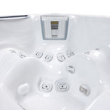 Wellis Makalu Life Essential | 215 x 215 cm | Premium Whirlpool Komplettset | 2 Liege- und 3 Sitzplätze