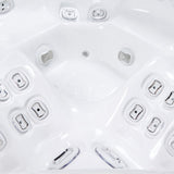 Wellis Makalu Life Essential | 215 x 215 cm | Premium Whirlpool Komplettset | 2 Liege- und 3 Sitzplätze