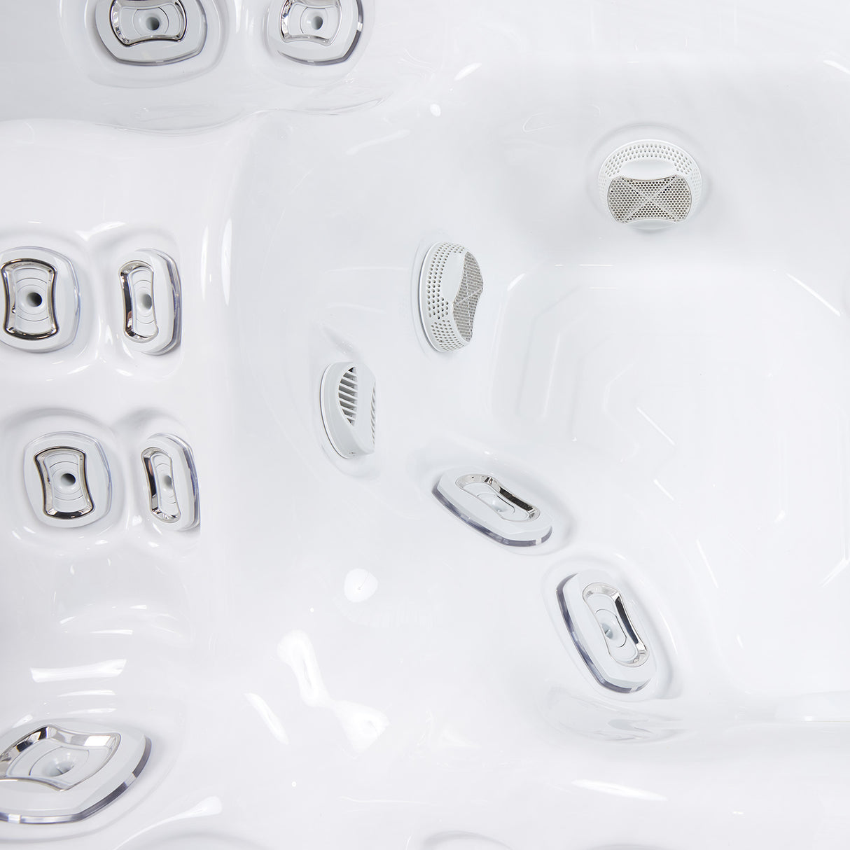 Wellis Makalu Life Essential | 215 x 215 cm | Premium Whirlpool Komplettset | 2 Liege- und 3 Sitzplätze