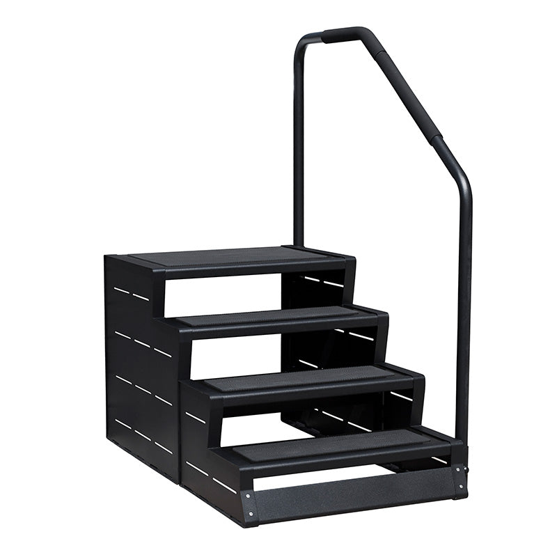 Black Premium Schwimmbad Treppe by Wellis