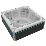 Wellis Everest Life Deluxe | 236 x 236 cm | Premium Whirlpool Komplettset | 2 Liege- und 3 Sitzplätze