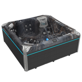Wellis Kilimanjaro Life Deluxe | 236 x 236 cm | Premium Whirlpool Komplettset | 1 Liege- und 5 Sitzplätze