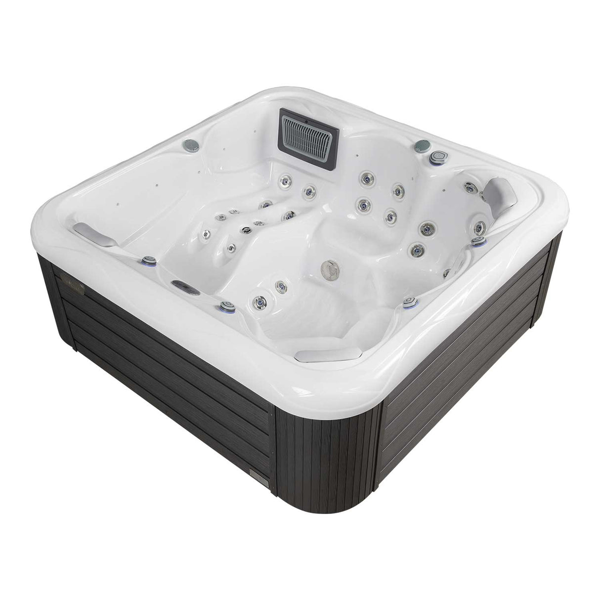 Wellis Venus | 215 x 215 cm | Whirlpool Komplettset | 1 Liege- und 5 Sitzplätze