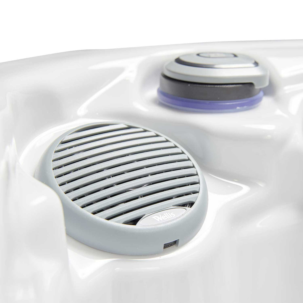 Wellis Pluto | 200 x 200 cm | Whirlpool Komplettset | 2 Liege- und 3 Sitzplätze