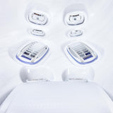 Wellis Atlas Life Essential | 215 x 215 cm | Whirlpool Plug n Play Komplettset | 1 Liege- und 5 Sitzplätze