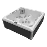 Wellis Makalu Life Essential | 215 x 215 cm | Premium Whirlpool Komplettset | 2 Liege- und 3 Sitzplätze