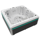 Wellis Mandala Life Deluxe | 215 x 215 cm | Premium Whirlpool Komplettset | 7 Sitzplätze