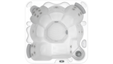 Wellis Castor P&P | 200 x 200 cm | Whirlpool Komplettset Plug n Play | 1 Liege- und 5 Sitzplätze