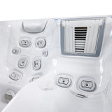Wellis Teide Life | 215 x 160 cm | Premium Whirlpool Komplettset | 1 Liege- und 2 Sitzplätze