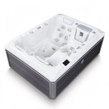 Wellis Teide Life | 215 x 160 cm | Premium Whirlpool Komplettset | 1 Liege- und 2 Sitzplätze