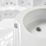 Wellis Jupiter | 200 x 200 cm | Whirlpool Komplettset | 1 Liege- und 5 Sitzplätze