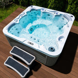 Wellis Jupiter | 200 x 200 cm | Whirlpool Komplettset | 1 Liege- und 5 Sitzplätze