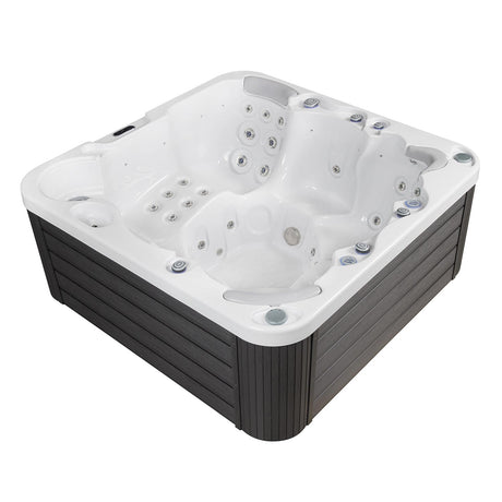 Wellis Jupiter | 200 x 200 cm | Whirlpool Komplettset | 1 Liege- und 5 Sitzplätze