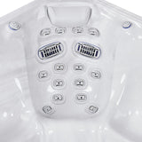 Wellis Kilimanjaro Life Deluxe | 236 x 236 cm | Premium Whirlpool Komplettset | 1 Liege- und 5 Sitzplätze