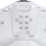 Wellis Kilimanjaro Life Deluxe | 236 x 236 cm | Premium Whirlpool Komplettset | 1 Liege- und 5 Sitzplätze