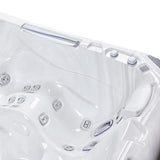 Wellis Kilimanjaro Life Deluxe | 236 x 236 cm | Premium Whirlpool Komplettset | 1 Liege- und 5 Sitzplätze