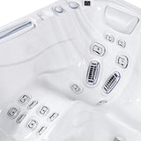 Wellis Kilimanjaro Life Deluxe | 236 x 236 cm | Premium Whirlpool Komplettset | 1 Liege- und 5 Sitzplätze