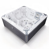 Wellis Kilimanjaro Life Deluxe | 236 x 236 cm | Premium Whirlpool Komplettset | 1 Liege- und 5 Sitzplätze