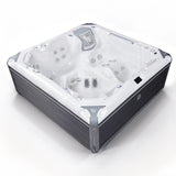 Wellis Kilimanjaro Life Deluxe | 236 x 236 cm | Premium Whirlpool Komplettset | 1 Liege- und 5 Sitzplätze