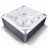 Wellis Kilimanjaro Life Deluxe | 236 x 236 cm | Premium Whirlpool Komplettset | 1 Liege- und 5 Sitzplätze