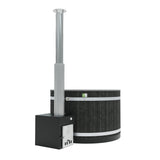 Kirami Annex Family M | Hot Tub mit Holzofen | 170 cm / 29 kW