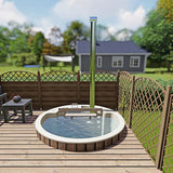 HotTub GFK Einbau-Badefass für 3 Personen | Ø 1.8 m