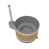 Kirami Breezy M | Hot Tub mit Holzofen | 170 cm / 22 kW