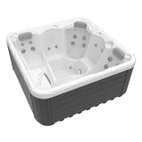 Wellis Callisto P&P | 200 x 200 cm | Whirlpool Plug n Play Komplettset | 2 Liege- und 3 Sitzplätze