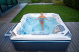 Wellis Kilimanjaro Life Deluxe | 236 x 236 cm | Premium Whirlpool Komplettset | 1 Liege- und 5 Sitzplätze