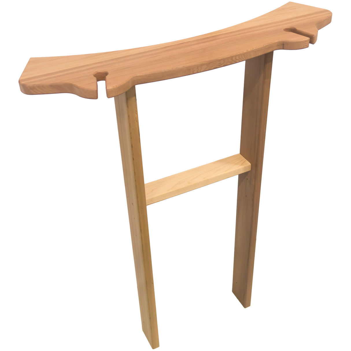 Kirami Holzablage Red Cedar mit Gestell | KIR-2719