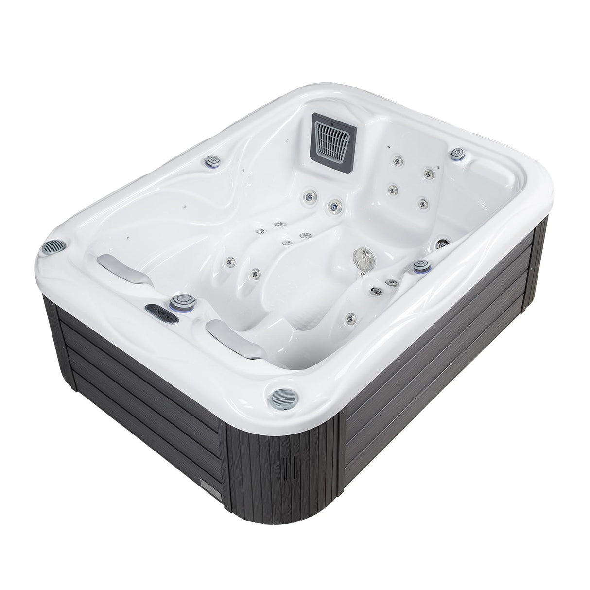 Wellis Mars | 213 x 160 cm | Whirlpool Komplettset | 2 Liege- und 1 Sitzplatz