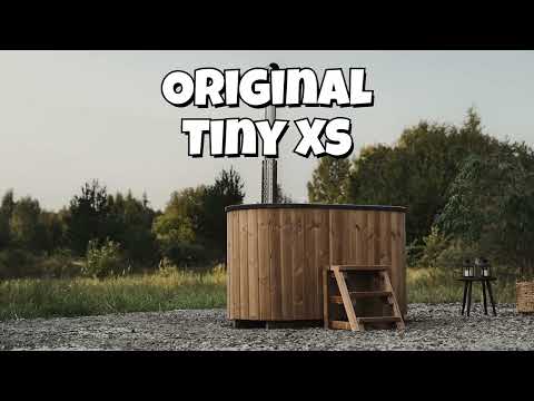 Original Tiny XS Hottub | HotTub mit Holzofen | für 2 Personen | 1.85 x 0.95 Meter