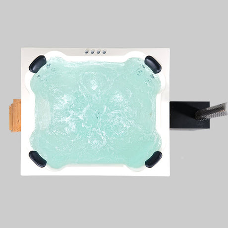 HotTub Badefass mit GFK-Einsatz für 8 Personen | 2×1,7