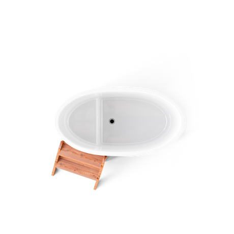 PolarSpa Abkühlbecken 130 | Komplettset | ohne Technik & Heizung | 1,30 x 0.68 Meter